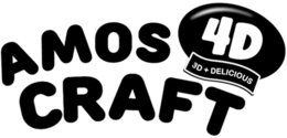 AMOS CRAFT 4D 3D + DELICIOUS trademark