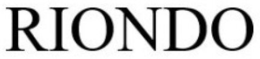 RIONDO trademark