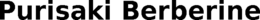 PURISAKI BERBERINE trademark