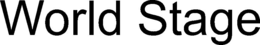 WORLD STAGE trademark