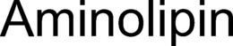 AMINOLIPIN trademark