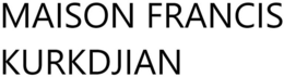 MAISON FRANCIS KURKDJIAN trademark