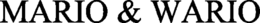MARIO & WARIO trademark