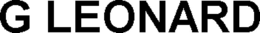 G LEONARD trademark