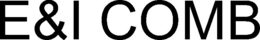 E&I COMB trademark