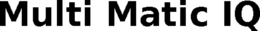 MULTI MATIC IQ trademark