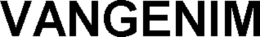VANGENIM trademark