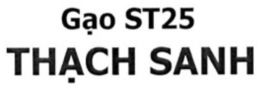 GạO ST25 THẠCH SANH trademark
