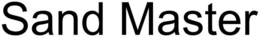 SAND MASTER trademark