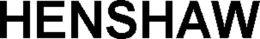 HENSHAW trademark