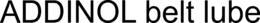 ADDINOL BELT LUBE trademark