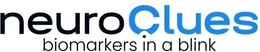 NEUROCLUES BIOMARKERS IN A BLINK trademark