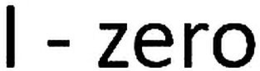 I - ZERO trademark