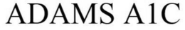 ADAMS A1C trademark
