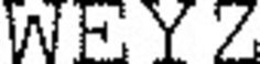 WEYZ trademark