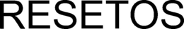 RESETOS trademark