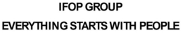 IFOP GROUP EVERYTHING STARTS WITH PEOPLE trademark