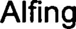 ALFING trademark