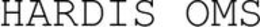 HARDIS OMS trademark