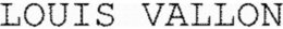 LOUIS VALLON trademark