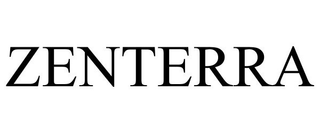 ZENTERRA trademark