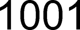 1001 trademark