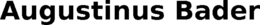 AUGUSTINUS BADER trademark