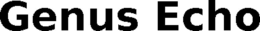 GENUS ECHO trademark