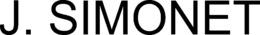 J. SIMONET trademark