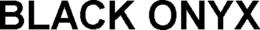 BLACK ONYX trademark