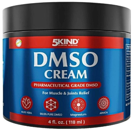 5KIND DMSO CREAM PHARMACEUTICAL GRADE DMSO FOR MUSCLE & JOINTS RELIEF trademark