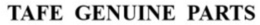 TAFE GENUINE PARTS trademark