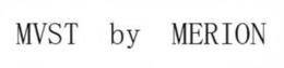 MVST BY MERION trademark