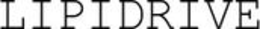 LIPIDRIVE trademark