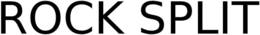 ROCK SPLIT trademark