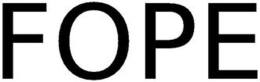 FOPE trademark