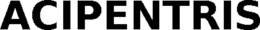 ACIPENTRIS trademark