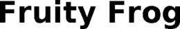 FRUITY FROG trademark