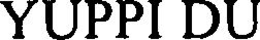 YUPPI DU trademark