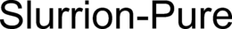 SLURRION-PURE trademark