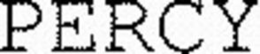 PERCY trademark