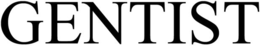 GENTIST trademark
