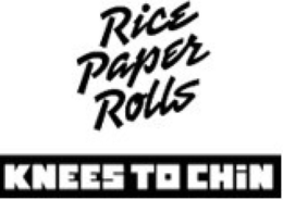 RICE PAPER ROLLS KNEES TO CHIN trademark