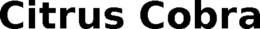 CITRUS COBRA trademark