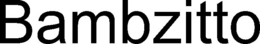 BAMBZITTO trademark