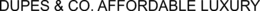 DUPES & CO. AFFORDABLE LUXURY trademark
