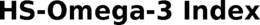 HS-OMEGA-3 INDEX trademark
