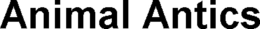ANIMAL ANTICS trademark