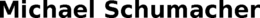 MICHAEL SCHUMACHER trademark