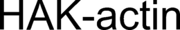 HAK-ACTIN trademark
